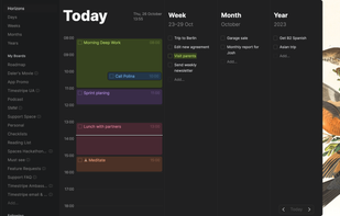 Timestripe screenshot 1
