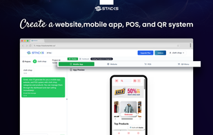 In 30 minutes, AI builds your website, mobile app, POS system, and QR menu ,completely free.
