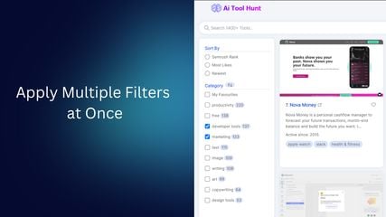 Multiple filters at once