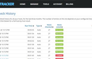 RBLTracker screenshot 1