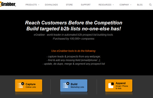 eGrabber screenshot 1