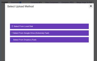File Upload View