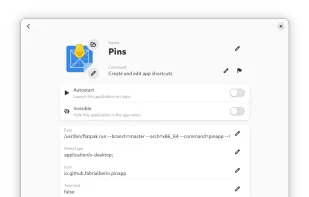 Pins - Gnome screenshot 1