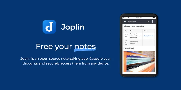 Joplin 3.4 brings mobile rich text editor, enhanced publishing, and smaller desktop app