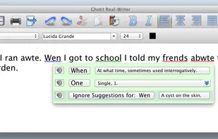 Ghotit Real Writer &amp; Reader screenshot 1