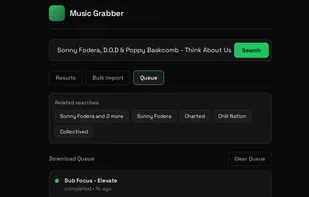 MusicGrabber screenshot 2