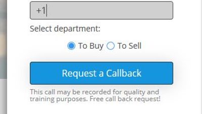 Callback Widget example