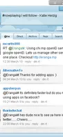 Twitter Opera Widget screenshot 2