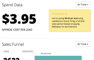 LeadGenius screenshot 1