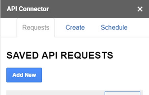 API Connector screenshot 2
