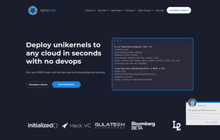 NanosVMs screenshot 1