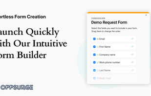Quickly build and launch high converting one-click forms with our intuitive builder, using reusable fields and duplicable templates for easy customization.