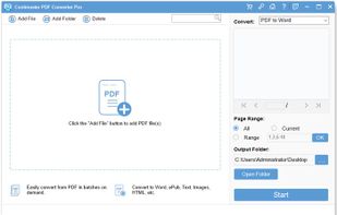 Coolmuster PDF Converter Pro screenshot 1