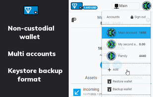 TON wallet blockchain non-custodial wallet