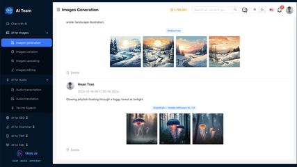 1min.AI: All-in-one AI app that provides many AI features powered by ...