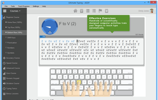 Adaptive learning technology.