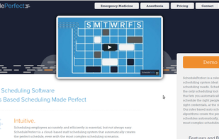 SchedulePerfect screenshot 1