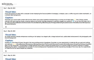 Sococal.ai screenshot 1