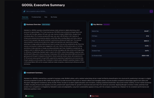 In depth company overview
