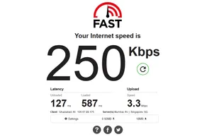 Fast.com screenshot 1