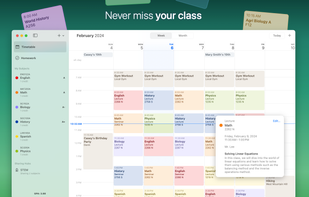 Never miss your class