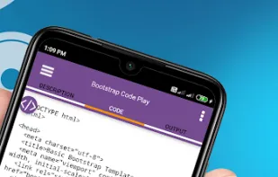 Bootstrap Code Play screenshot 1