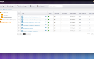 SCHLIX CMS screenshot 1