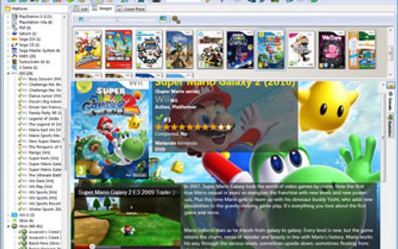 Game Collector, catalog video games on your Windows PC 