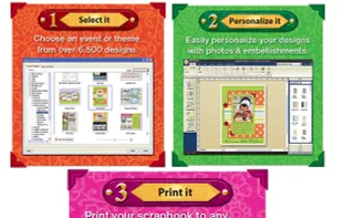 Scrapbook Factory Deluxe screenshot 1