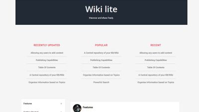 Helpie wiki main page