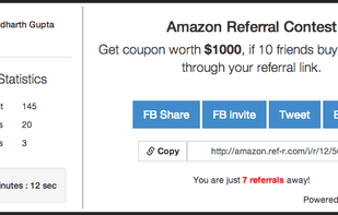 INVITE REFERRALS screenshot 1