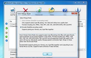 Boilsoft Video Joiner screenshot 1