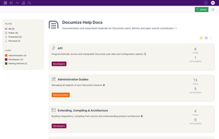 Documize screenshot 1
