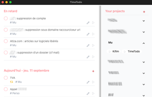 TimeTodo screenshot 1