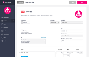 invoicely screenshot 2