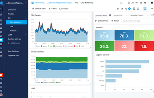 Sematext Infrastructure Monitoring screenshot 1