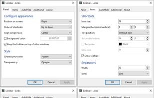 Linkbar screenshot 1