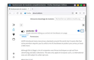 Unchecker screenshot 1