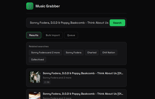 MusicGrabber screenshot 1