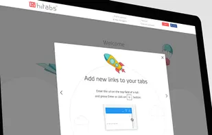 Take a tour popup on hitabs.com
