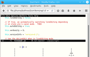DomTerm screenshot 3