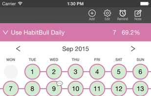 HabitBull screenshot 3