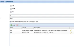 Barcode Scanner Configuration
