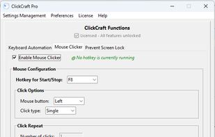 ClickCraft screenshot 1