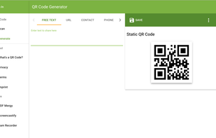QR Code Generator screenshot 1