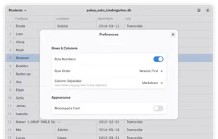 Bobby for SQLite screenshot 2