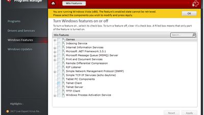 Windows Features
