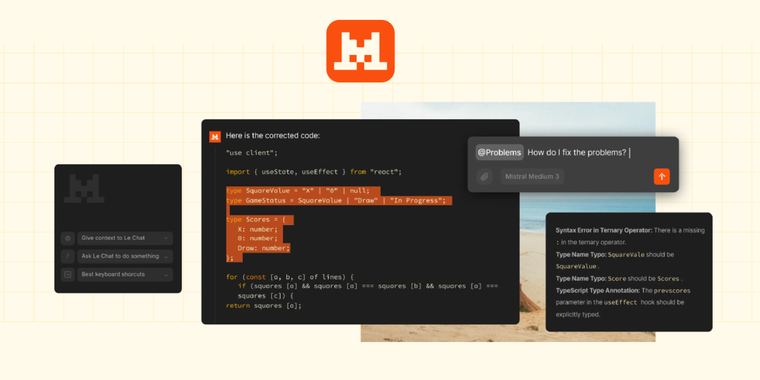 Mistral launches AI assistant for JetBrains and VS Code with multi-model support image