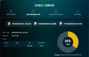CheckDrive screenshot 1