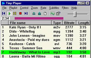Tiny Player screenshot 1